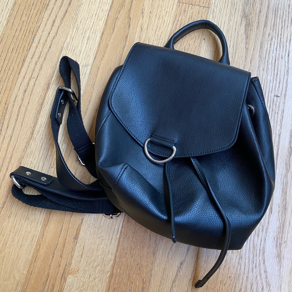 Urban Outfitters small black backpack
